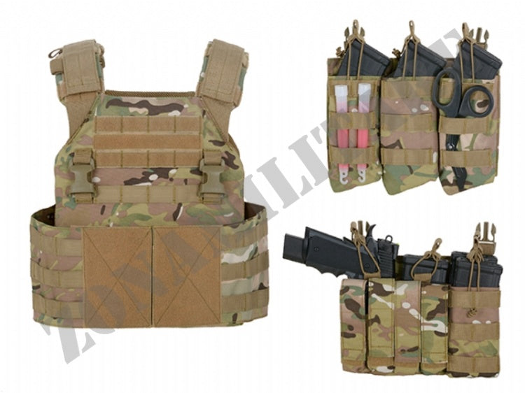 Tattico Buckle Up Assault Cummerbund Multicam 8 Fields