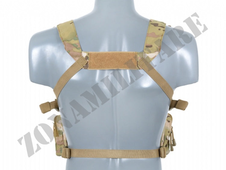 Tattico Buckle Up Recce Sniper Chest Rig Multicam 8 Fields