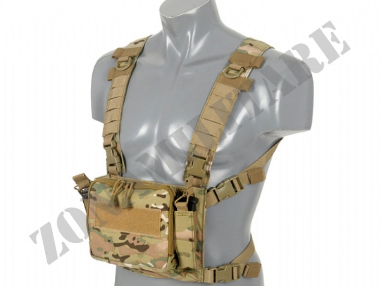 Tattico Compact Multi-Mission Chest Rig Multicam 8 Fields