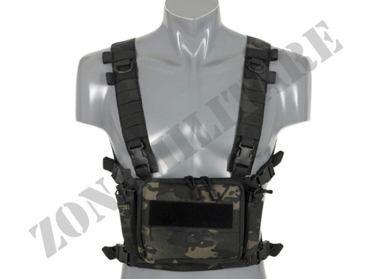 Tattico Compact Multi-Mission Chest Rig Multicam Black 8 Fields