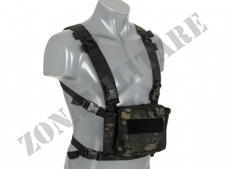 Tattico Compact Multi-Mission Chest Rig Multicam Black 8 Fields