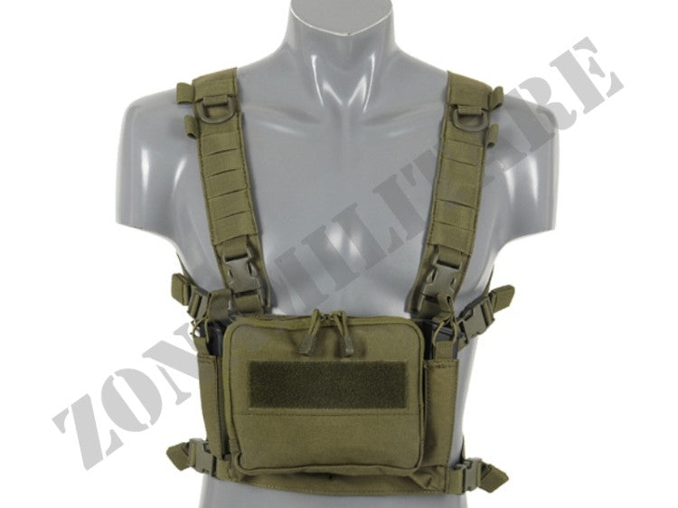 Tattico Compact Multi-Mission Chest Rig Od Green 8 Fields