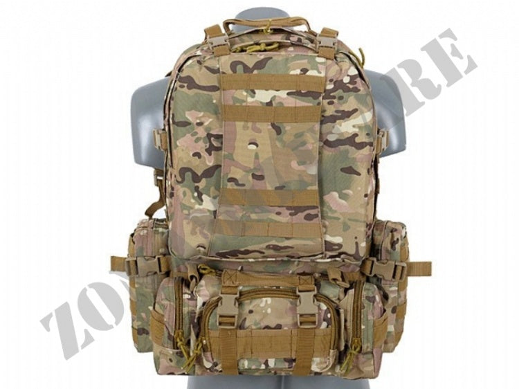 Zaino 3-Day 60 Litri Assault Pack Multicam Od 8 Fields