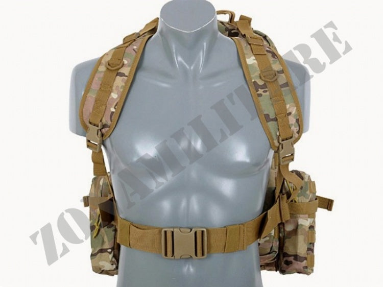 Zaino 3-Day 60 Litri Assault Pack Multicam Od 8 Fields