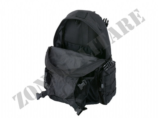 Zaino Tattico 20 Litri Con Tasca Porta Casco 8 Fields Nero