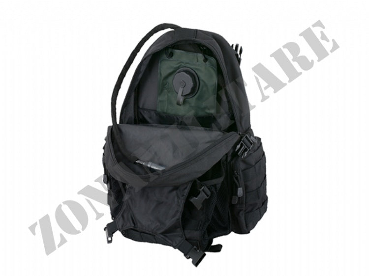 Zaino Tattico 20 Litri Con Tasca Porta Casco 8 Fields Nero