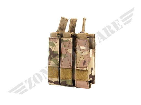 Triple Magazine Pouch Per Mp5/Mp7/Mp9 Multicamo 8 Fields