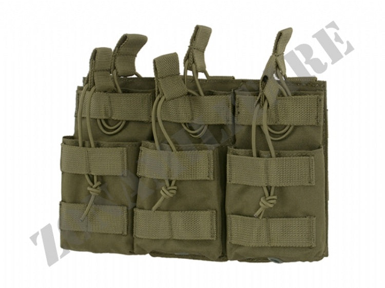 Porta Caricatori A 6 Postazioni M4/M16/Ar-15 Od Green 8 Fields