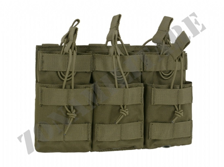 Porta Caricatori A 6 Postazioni M4/M16/Ar-15 Od Green 8 Fields