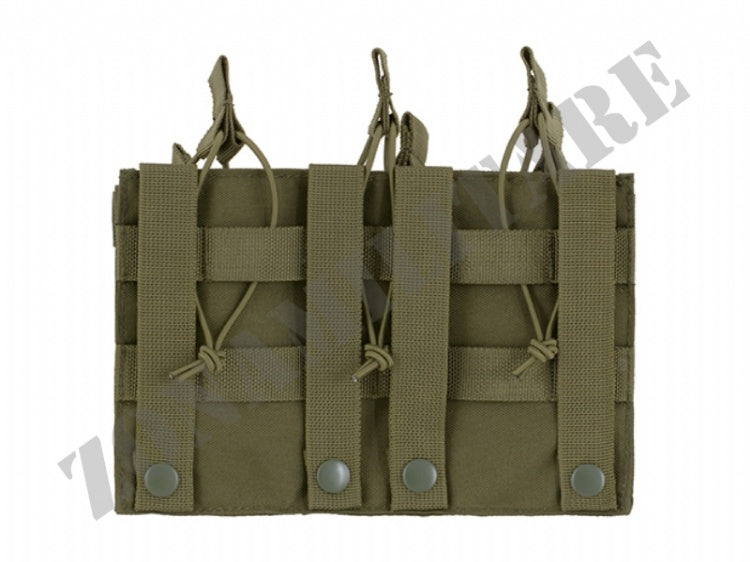 Porta Caricatori A 6 Postazioni M4/M16/Ar-15 Od Green 8 Fields