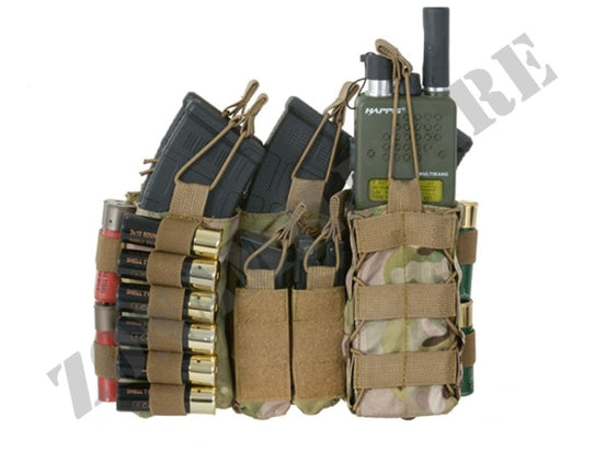 PANNELLO BUCKLE UP Multi-Mission Molle Front Panel 5.56/Cal.12 Multicam 8FIELD