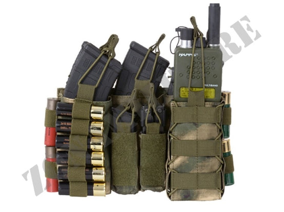 PANNELLO BUCKLE UP Multi-Mission Molle Front Panel 5.56/Cal.12 Foliage Green 8FIELD