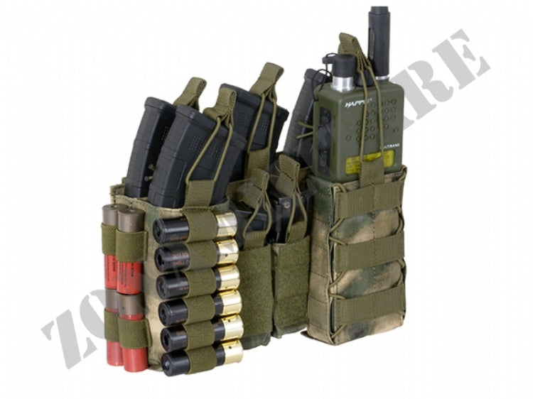 PANNELLO BUCKLE UP Multi-Mission Molle Front Panel 5.56/Cal.12 Foliage Green 8FIELD