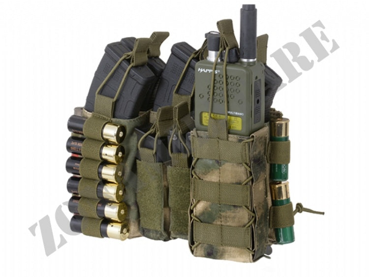 PANNELLO BUCKLE UP Multi-Mission Molle Front Panel 5.56/Cal.12 Foliage Green 8FIELD