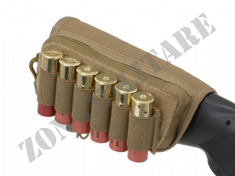 Rifle/Shotgun Stock Pack Coyote Brown 8 Fields