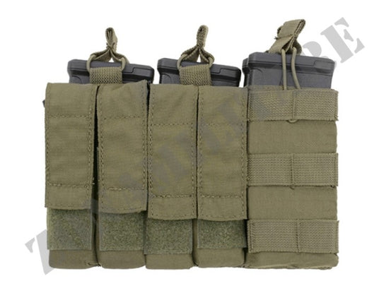 Porta Caricatori 4X 5.56 Mag E 4X Pistol Panel Od Green 8 Fields