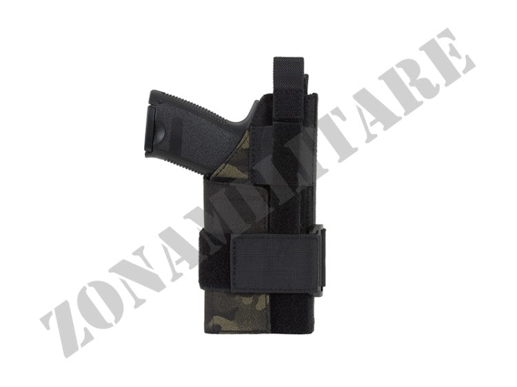 Fondina Da Fianco Universale Per Pistole Accessoriate Multicam Black