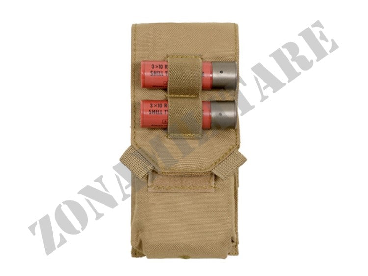 Porta 2 Caricatori 5.56Mm/Cal.12 Magazine Loops Coyote 8 Fields