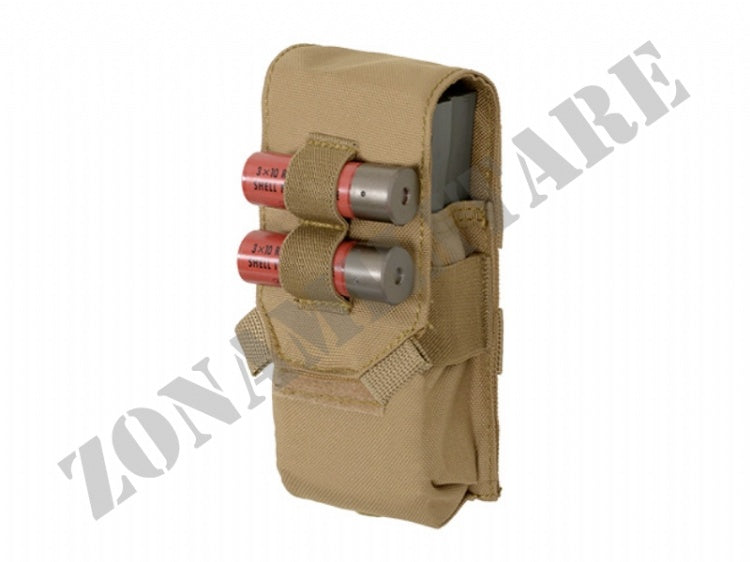 Porta 2 Caricatori 5.56Mm/Cal.12 Magazine Loops Coyote 8 Fields