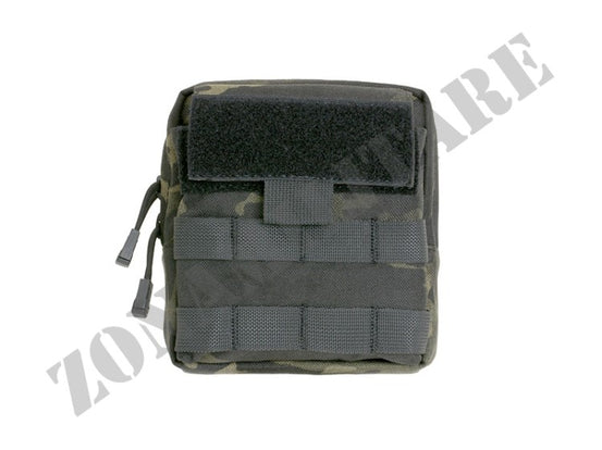 Large Capacity Gp Admin Pouch Multicam Black 8 Fields