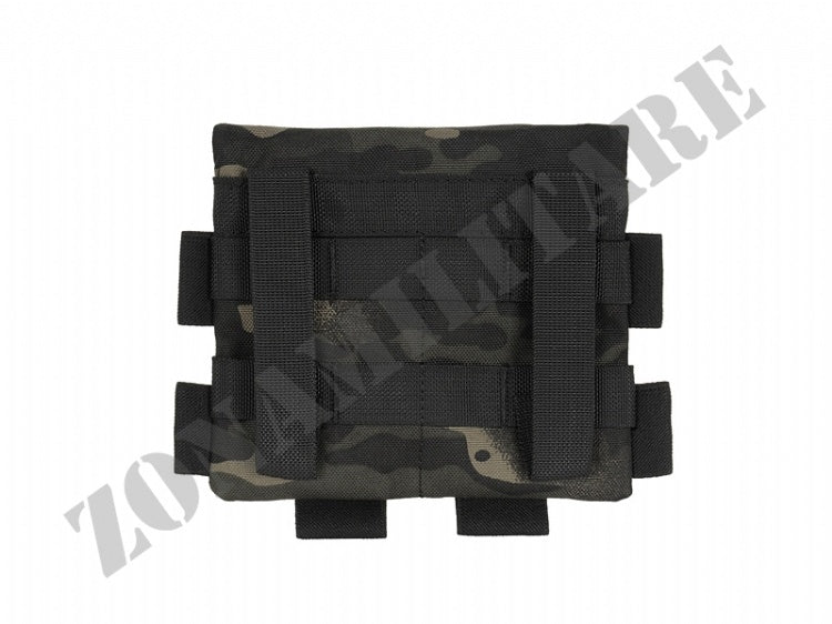 Small Admin Pouch Molle Multicam Black 8 Fields