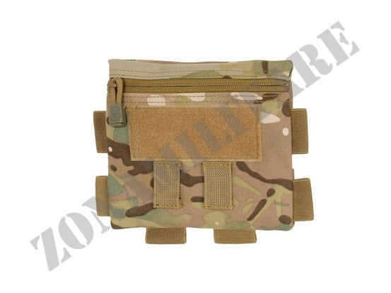 Small Admin Pouch Molle Multicam 8 Fields