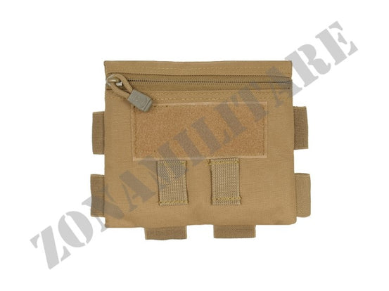 Small Admin Pouch Molle Tan Black 8 Fields