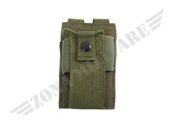 Radio Pouch Olive Modulare Regolabile 8 Fields