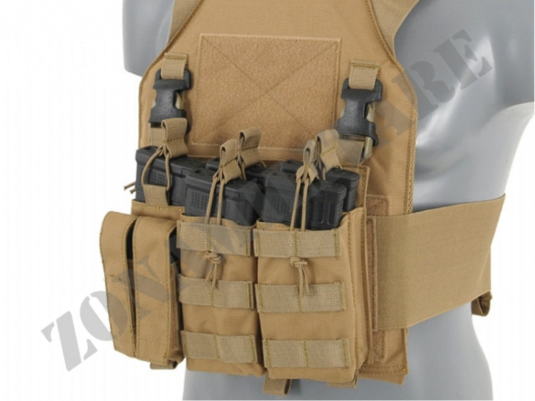 PIATTAFORMA PORTA CARICATORI Buckle Up Triple 5.56/Pistol COYOTE 8 Fields