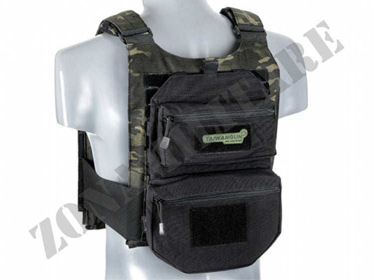 Assault Back Panel Mod 2 Black 8 Fields Premium