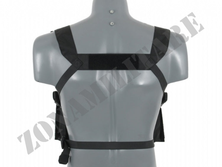 Tattico Compact Multi-Mission Chest Rig V3 Black 8 Fields