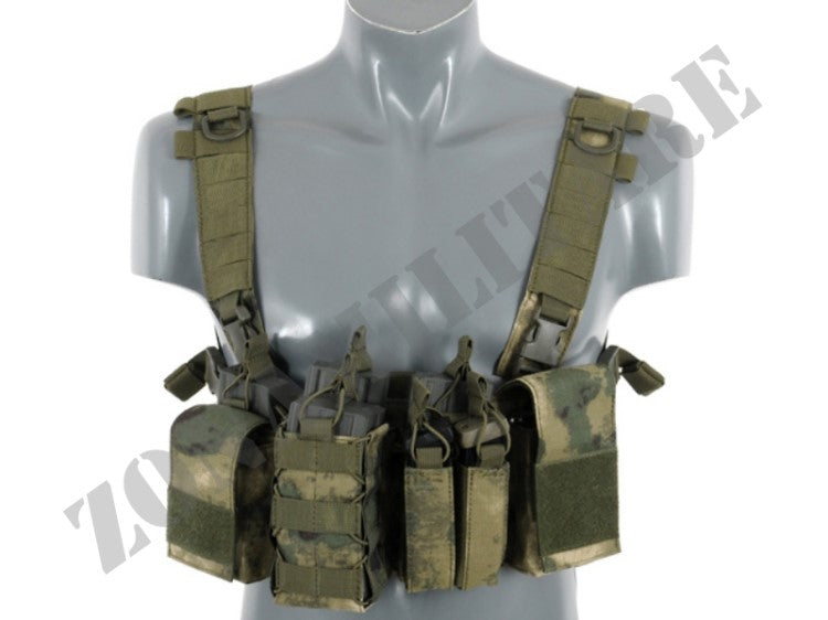 Tattico Compact Multi-Mission Chest Rig V3 Foliage Green 8 Fields