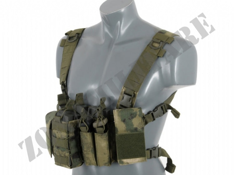 Tattico Compact Multi-Mission Chest Rig V3 Foliage Green 8 Fields