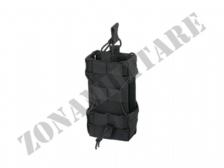 Radio Pouch Open-Top Black Version 8 Fields