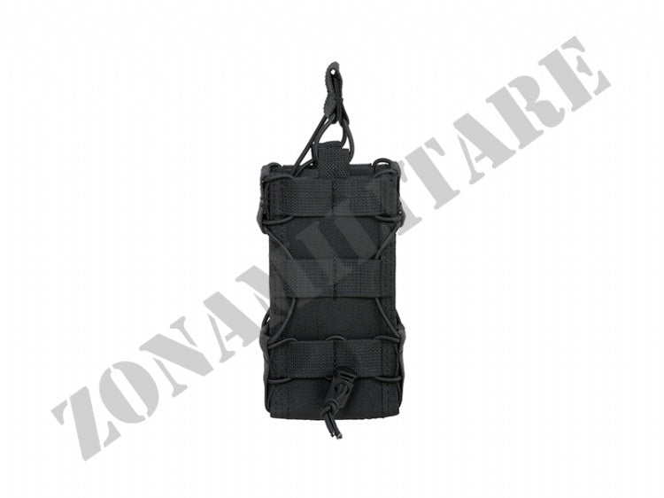 Radio Pouch Open-Top Black Version 8 Fields