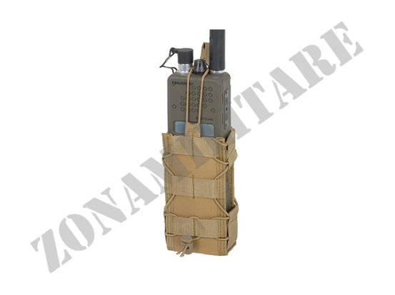 Radio Pouch Open-Top Coyote Version 8 Fields