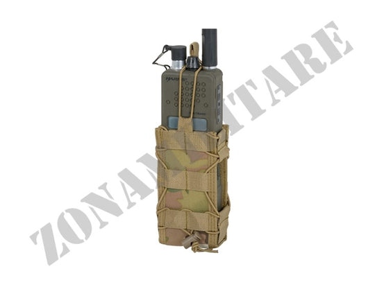 Radio Pouch Open-Top Multicamo Version 8 Fields