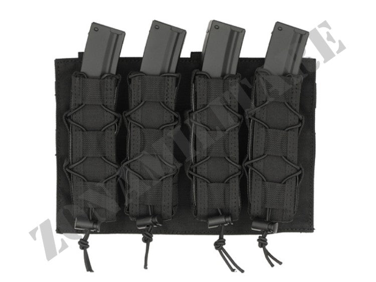 Porta Caricatori Molle Speed Quad Mp5/Smg Black 8 Fields