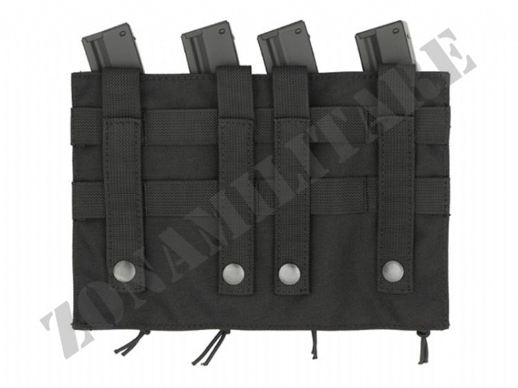 Porta Caricatori Molle Speed Quad Mp5/Smg Black 8 Fields