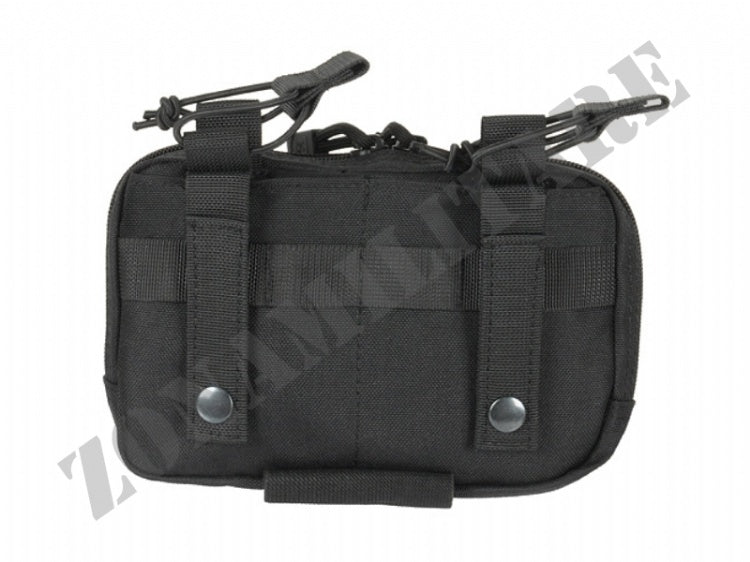 Modular Admin Pouch Black 8Fields