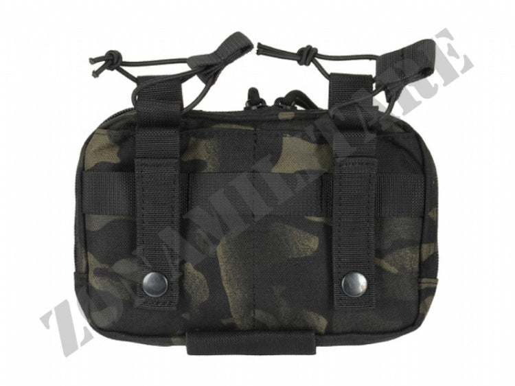 Modular Admin Pouch Multicam Black 8Fields