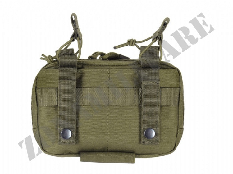 Modular Admin Pouch Od Green 8Fields