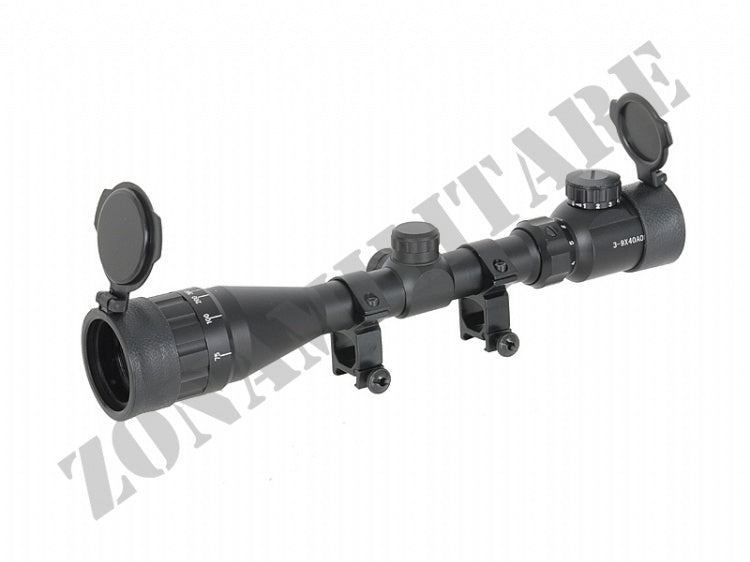 Ottica Acm 3-9X40Aoe Con Regolazione Di Parallasse 8 Fields