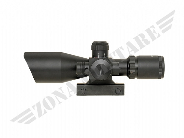 Ottica Scope 2.5-10X40 With Laser Acm 8 Fields