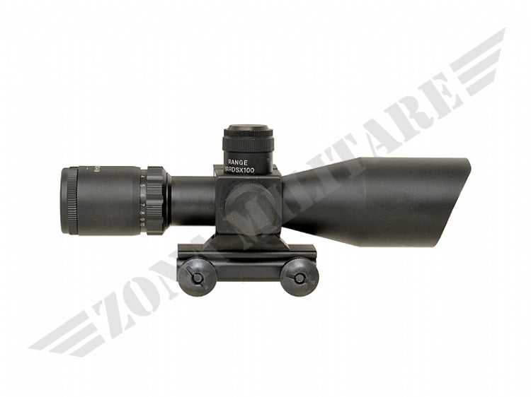 Ottica Scope 2.5-10X40 With Laser Acm 8 Fields