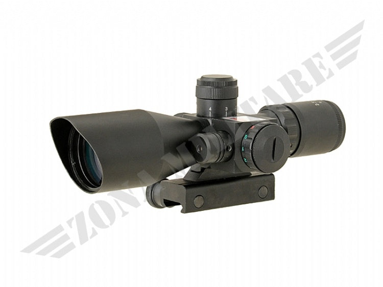 Ottica Scope 2.5-10X40 With Laser Acm 8 Fields