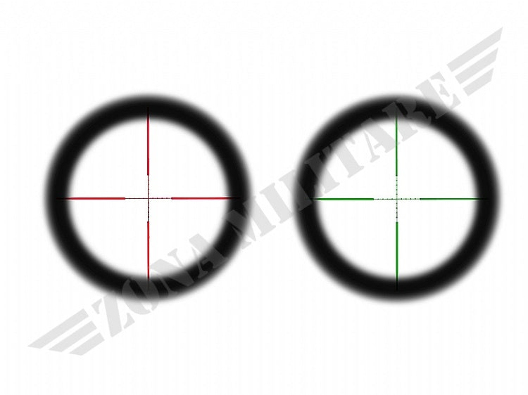 Ottica Scope 2.5-10X40 With Laser Acm 8 Fields