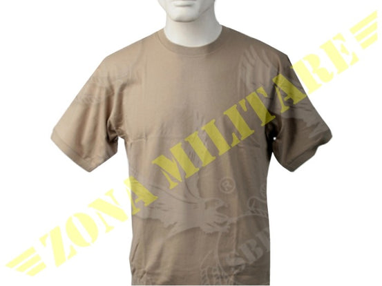 T-Shirt In Cotone Sbb Colorazione Kaki