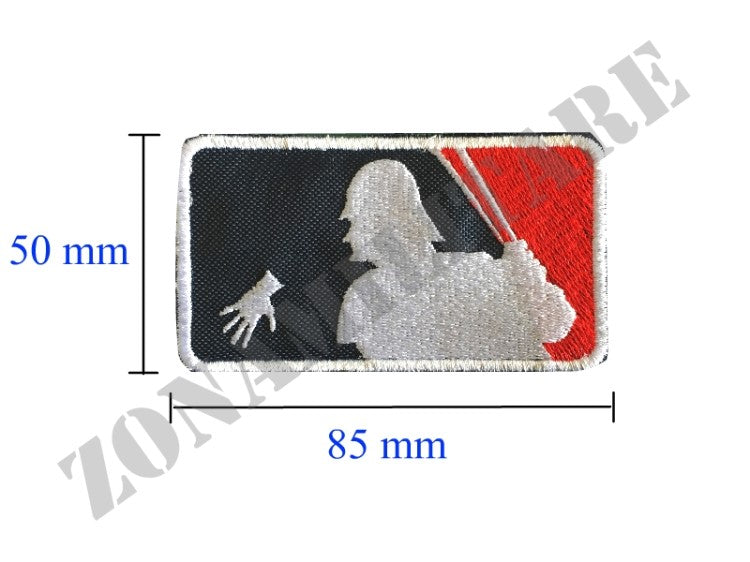 Patch Major League Star Wars Ricamata Con Velcro