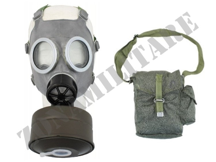 Maschera Antigas Polacca Mc-1 Con Filtro E Borsa Mimetica